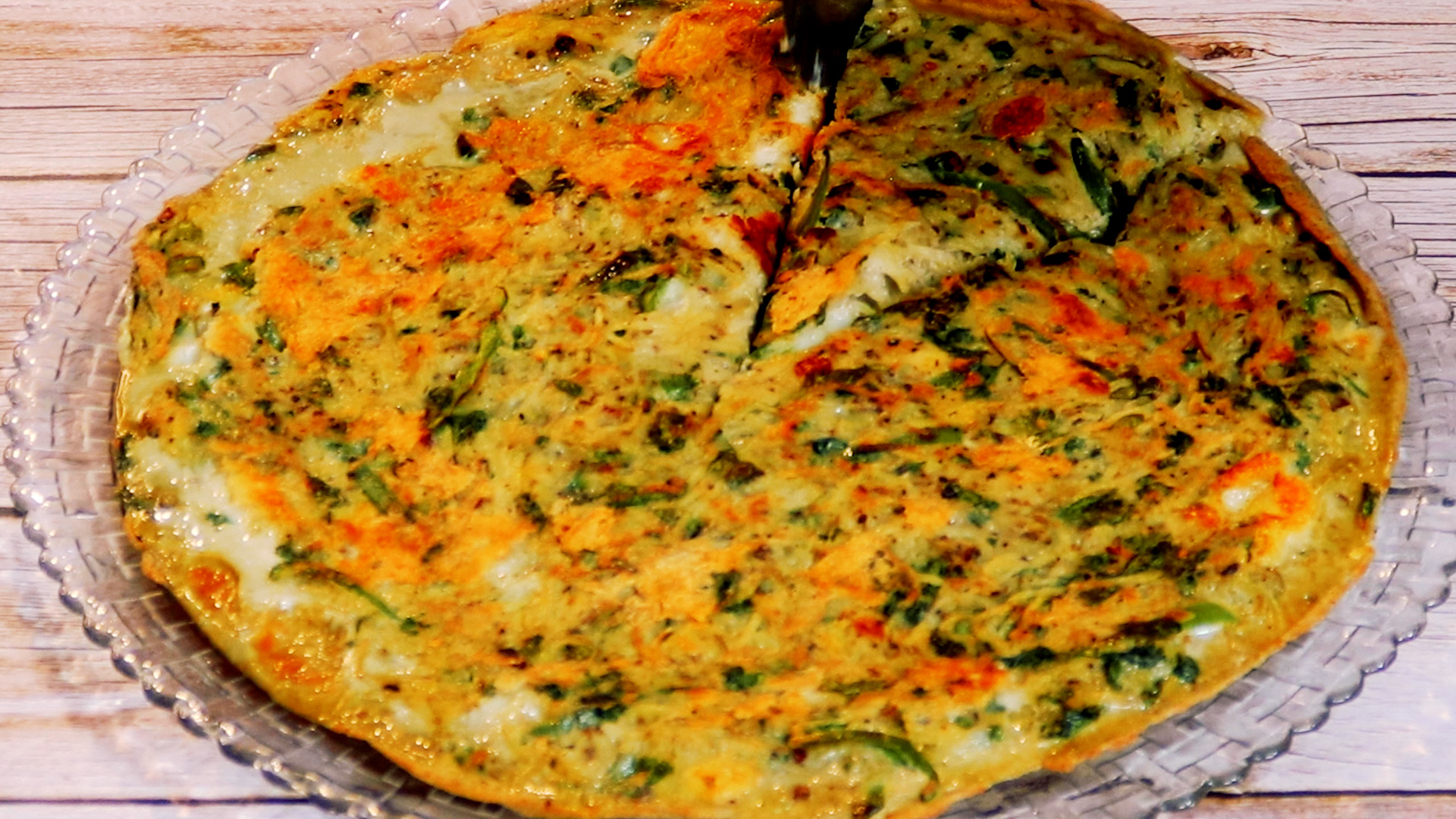 Potato Cheese Omelette Recipe