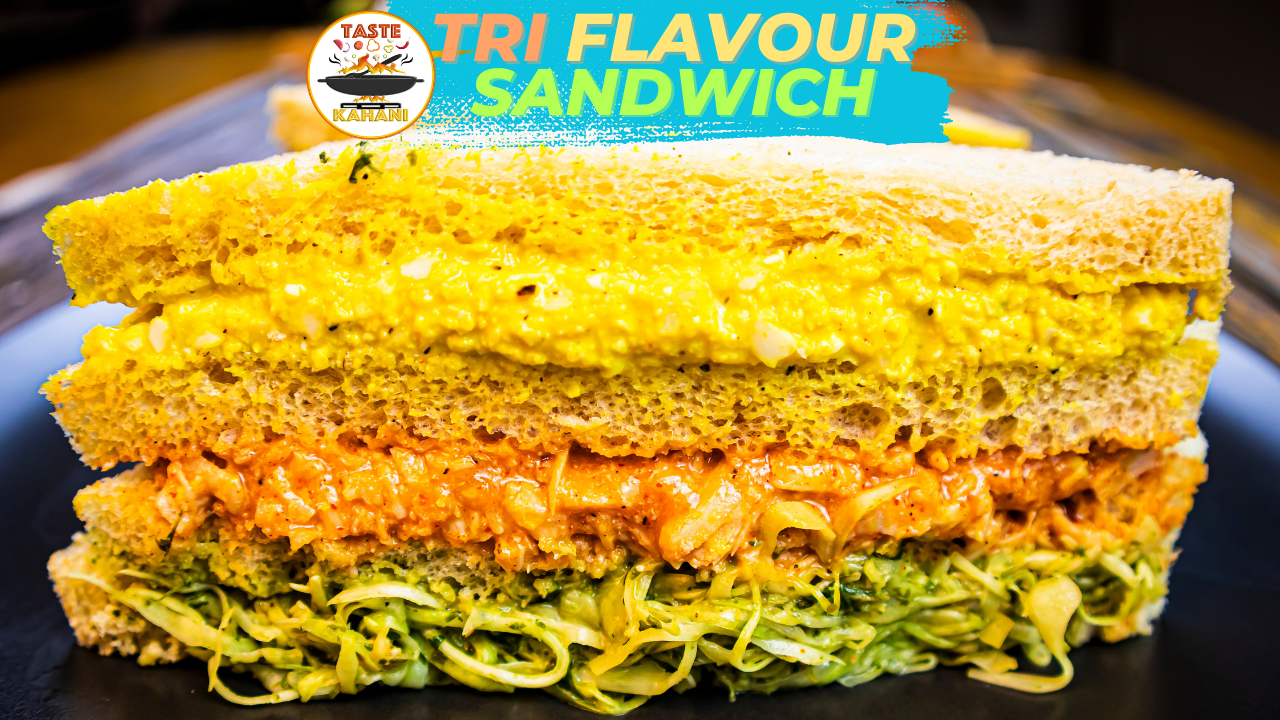 Tri Flavour Sandwich Recipe