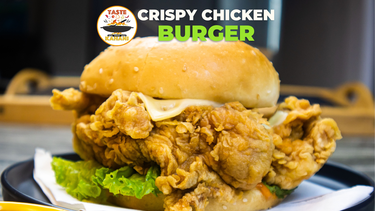 Crispy Chicken Burger Recipe